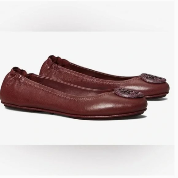 Tory Burch | Minnie Pave Ballet Flats - Picture 4 of 10